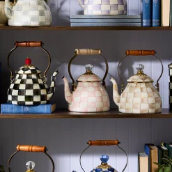 Rosy Check 2 Quart Tea Kettle