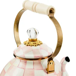 Rosy Check 3 Quart Tea Kettle