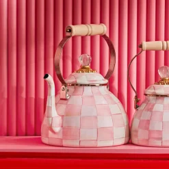 Rosy Check 3 Quart Tea Kettle