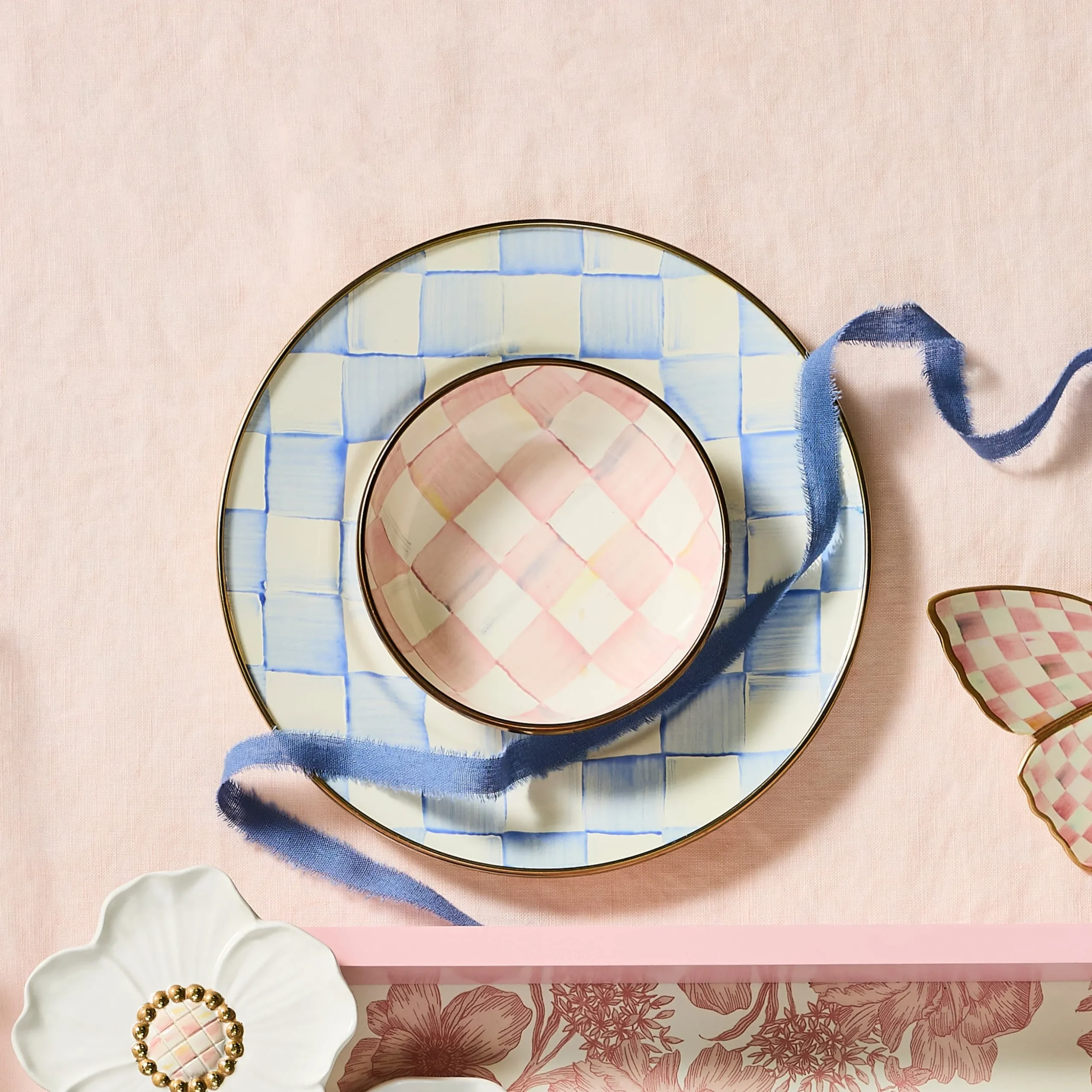 Rosy Check Relish Dish