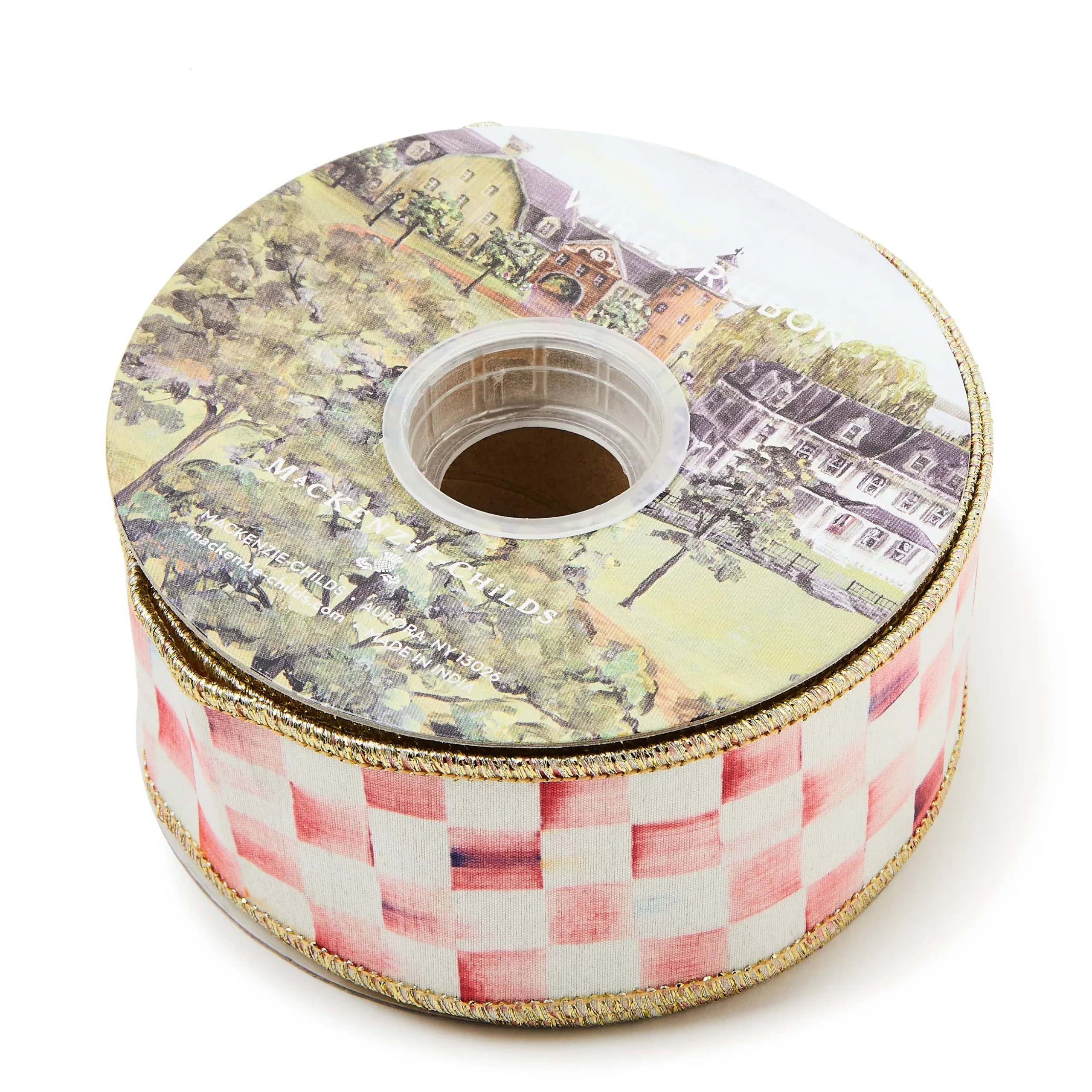 Rosy Check 2" Ribbon