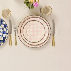 Rosy Check Salad/Dessert Plate