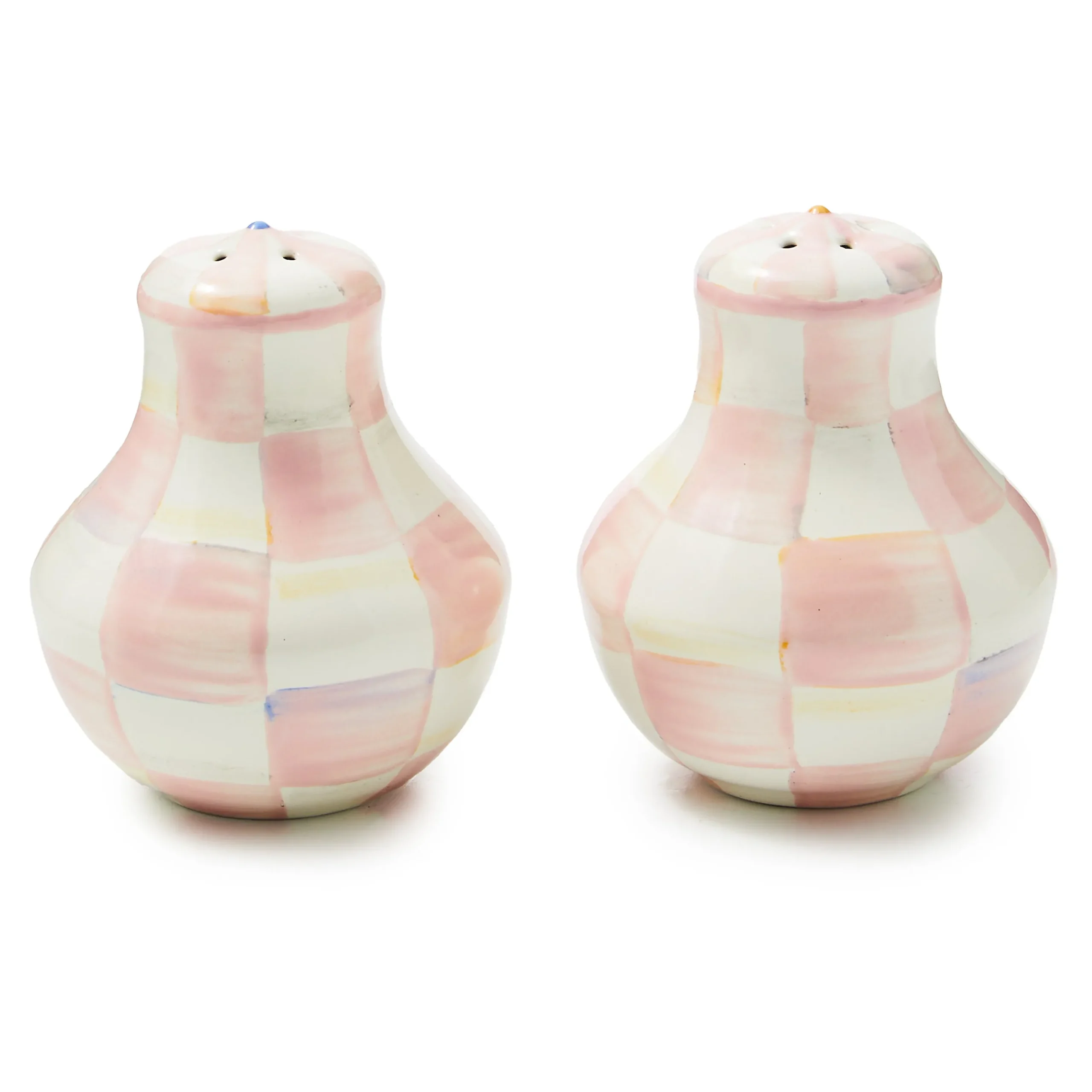 Rosy Check Salt & Pepper Shakers