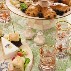 Rosy Check Salt & Pepper Shakers