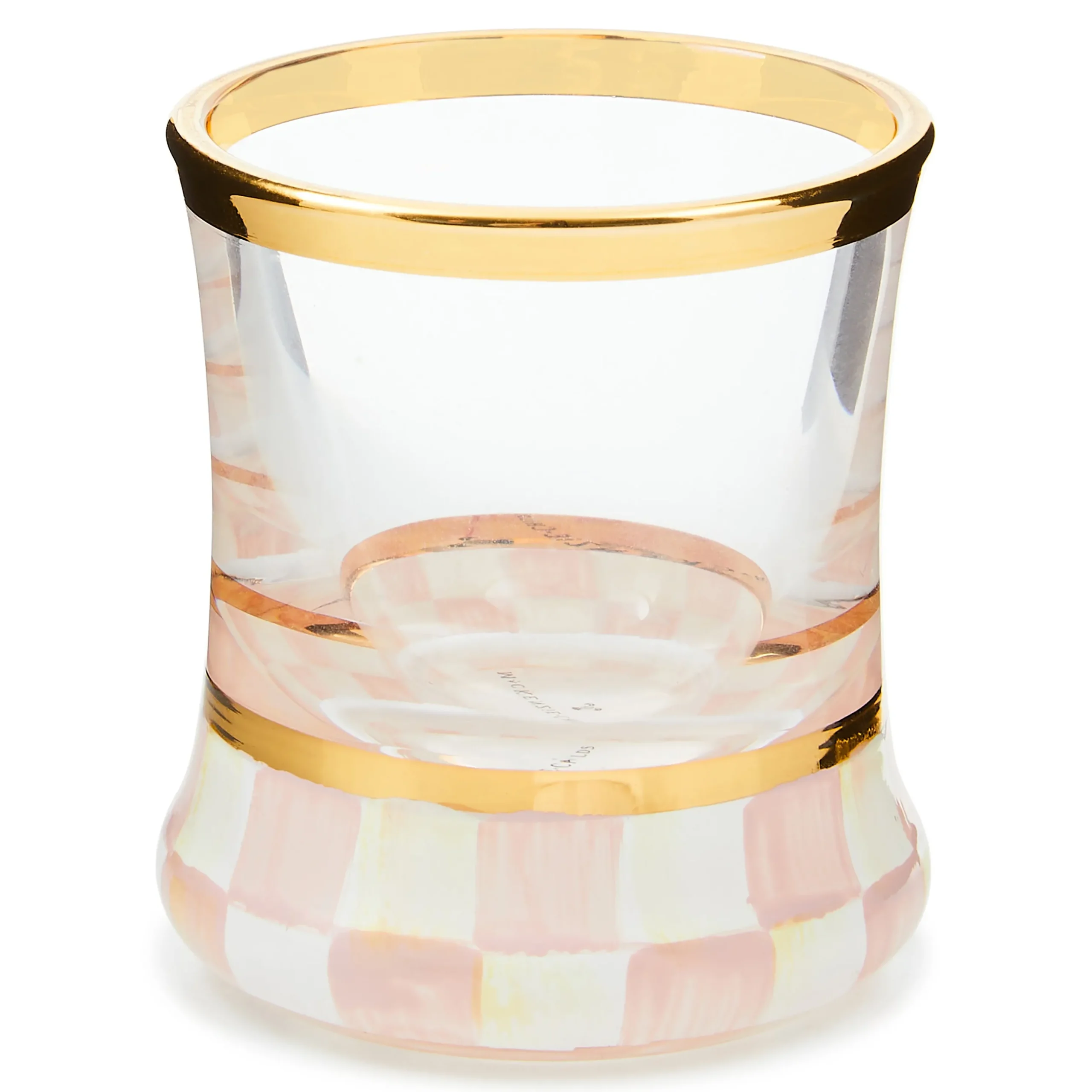 Rosy Check Shot Glass