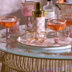Rosy Check Shot Glass