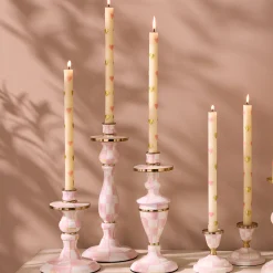 Rosy Check Small Candlestick