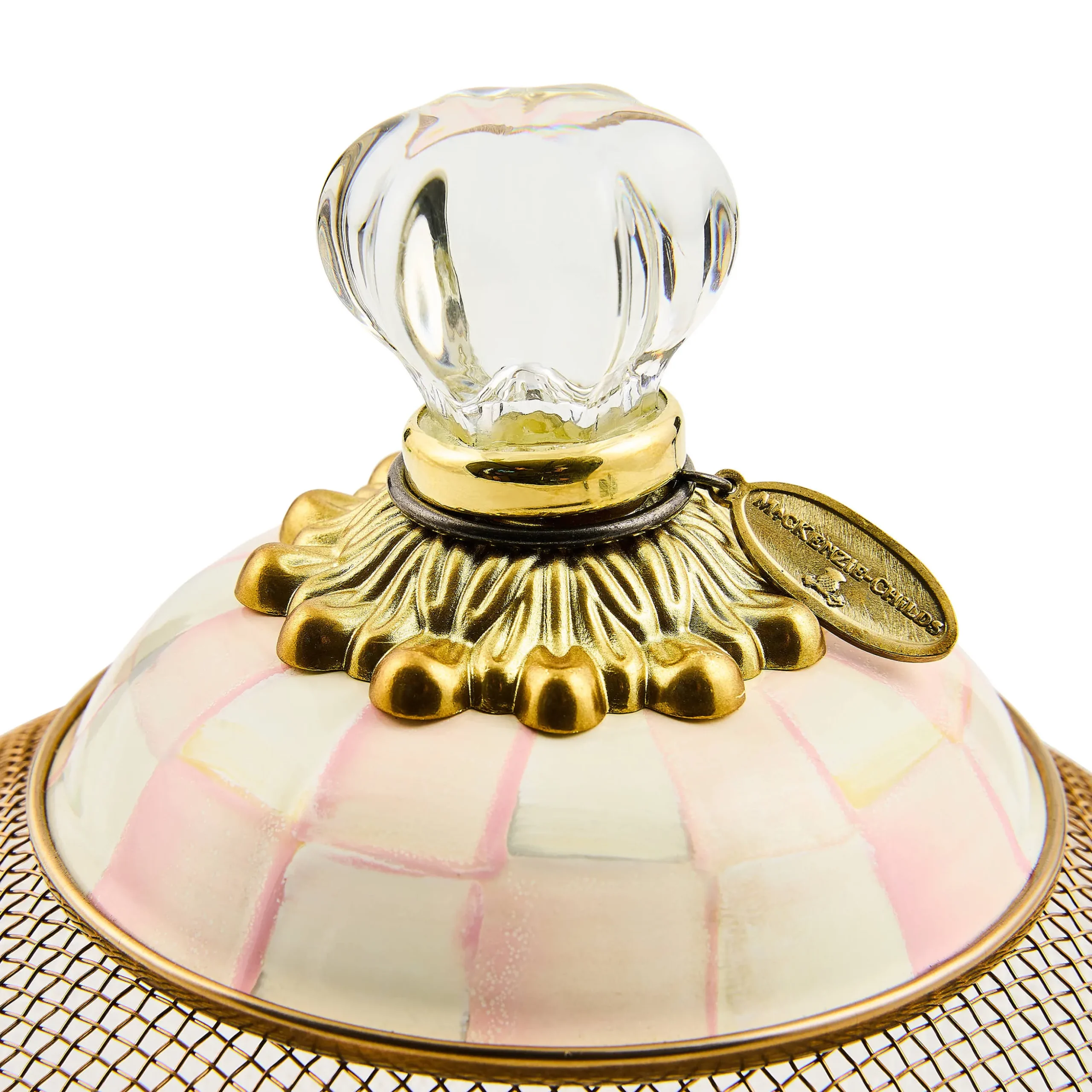 Rosy Check Small Mesh Dome