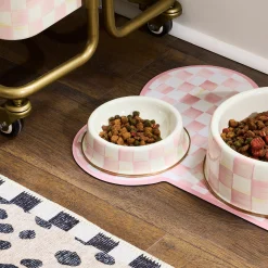 Rosy Check Small Pet Dish