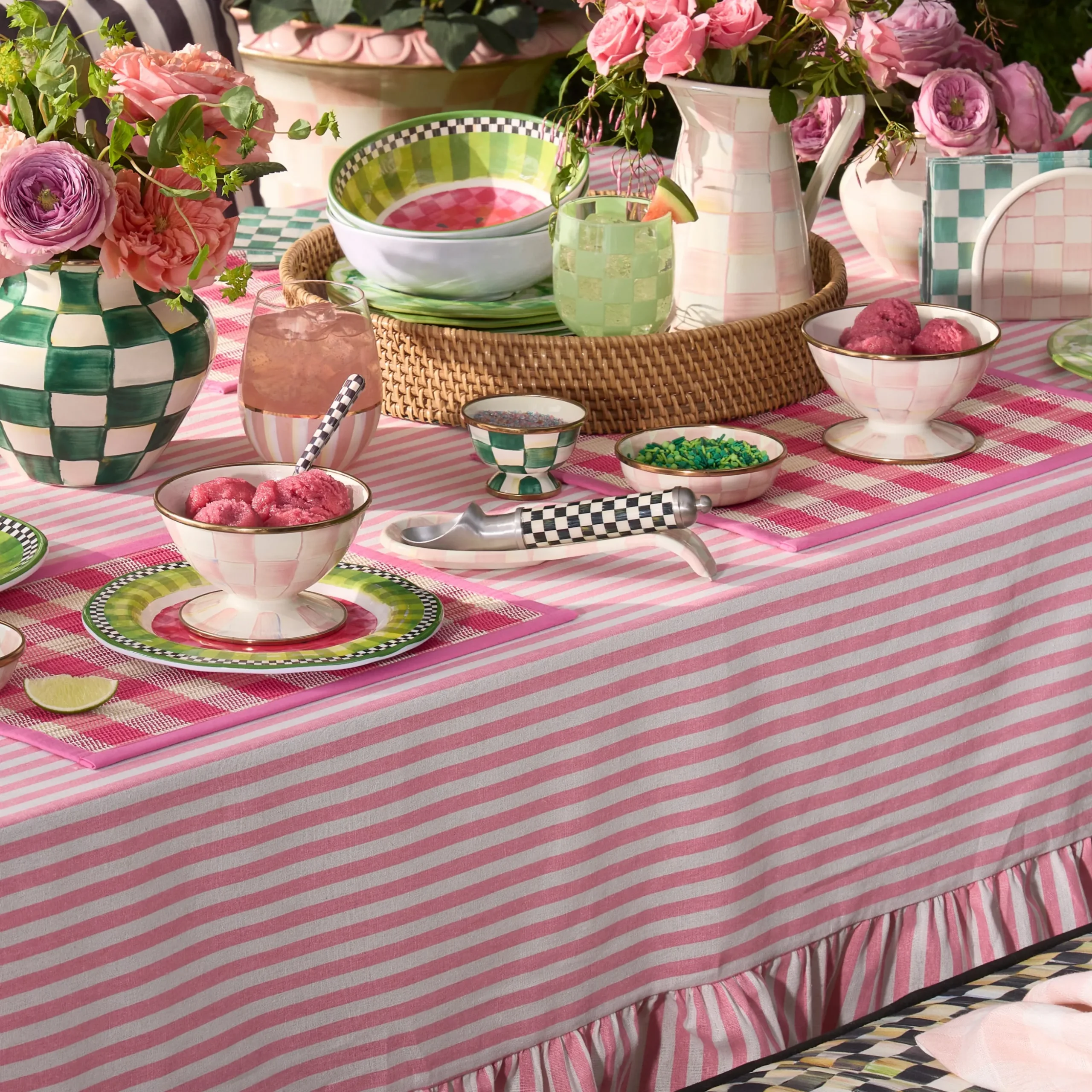 Rosy Check Spoon Rest