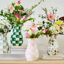 Rosy Check Tall Vase