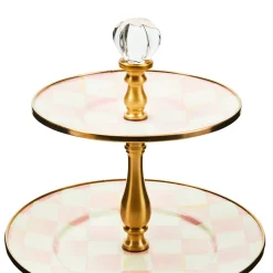 Rosy Check Three Tier Sweet Stand