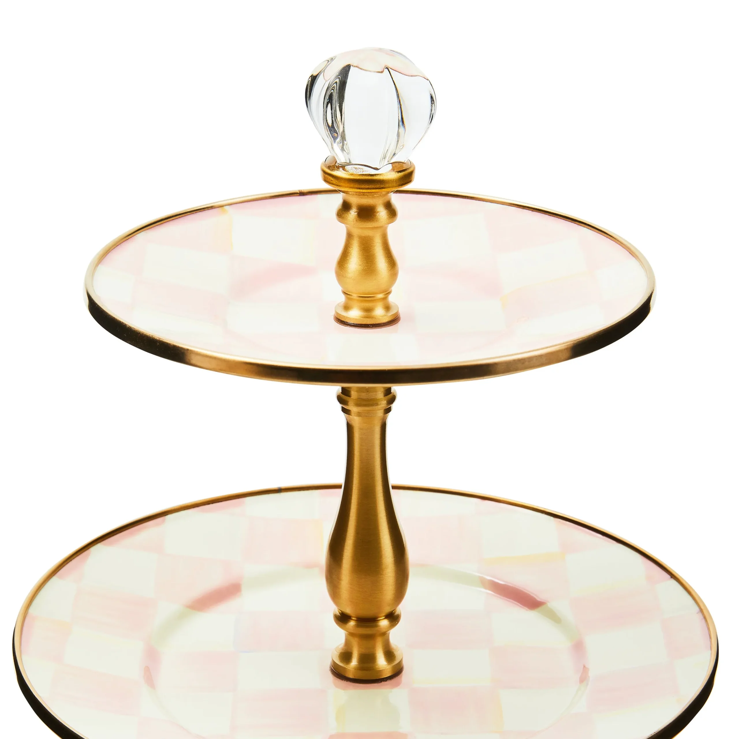 Rosy Check Three Tier Sweet Stand