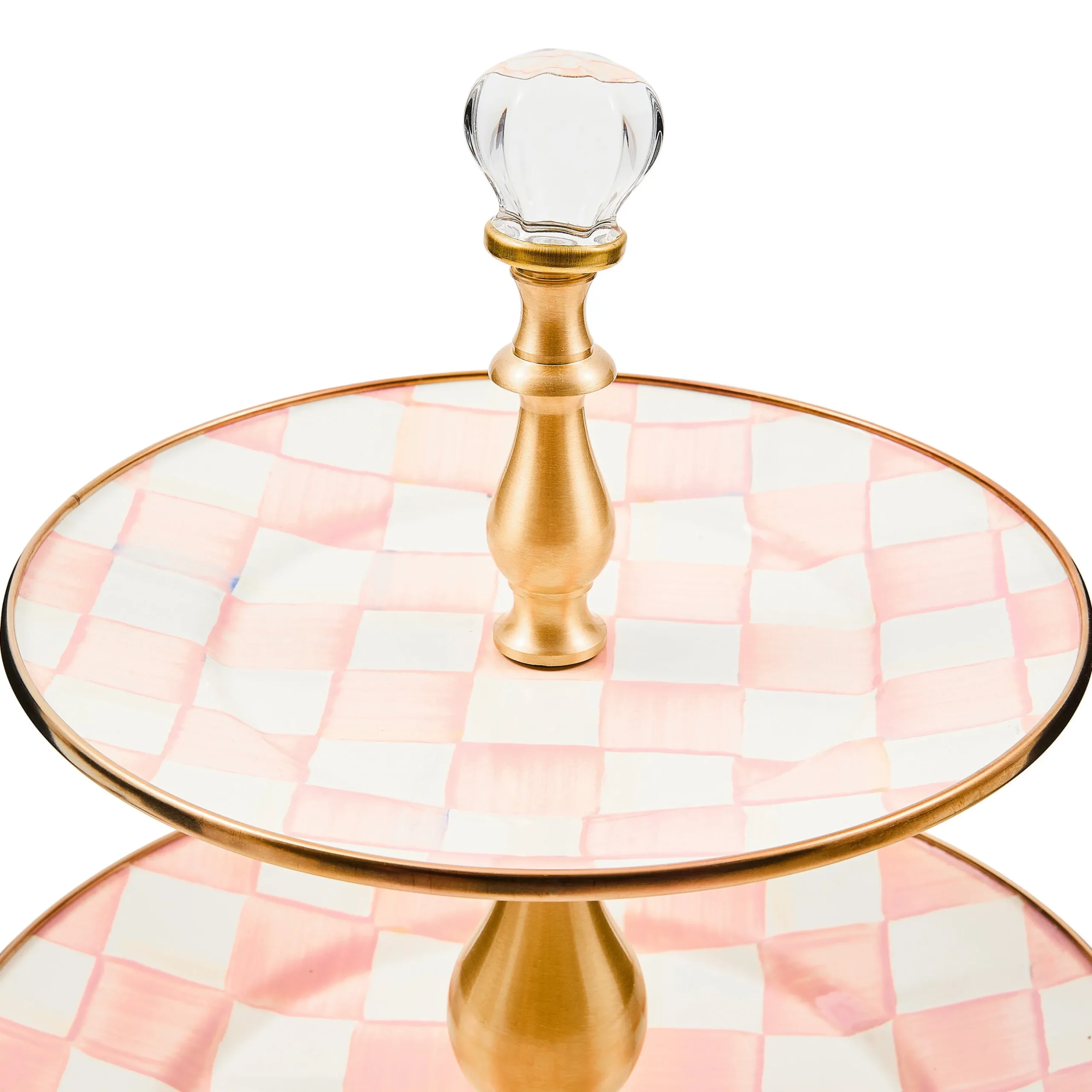Rosy Check Two Tier Sweet Stand