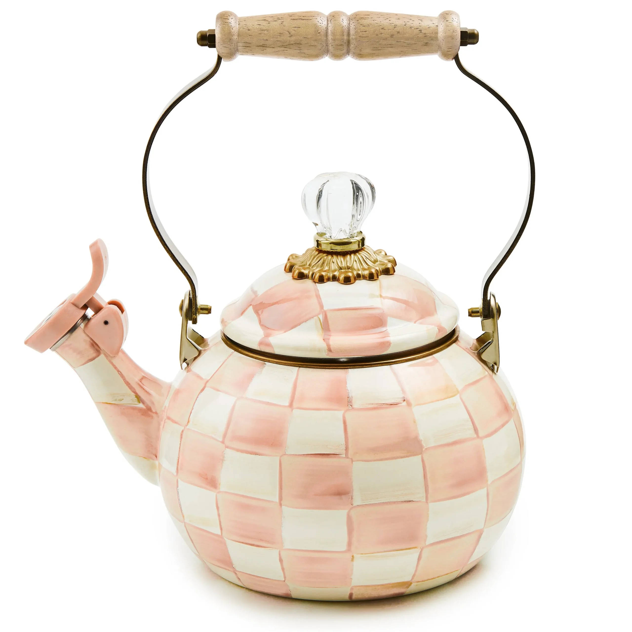 Rosy Check Whistling Tea Kettle