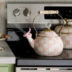 Rosy Check Whistling Tea Kettle