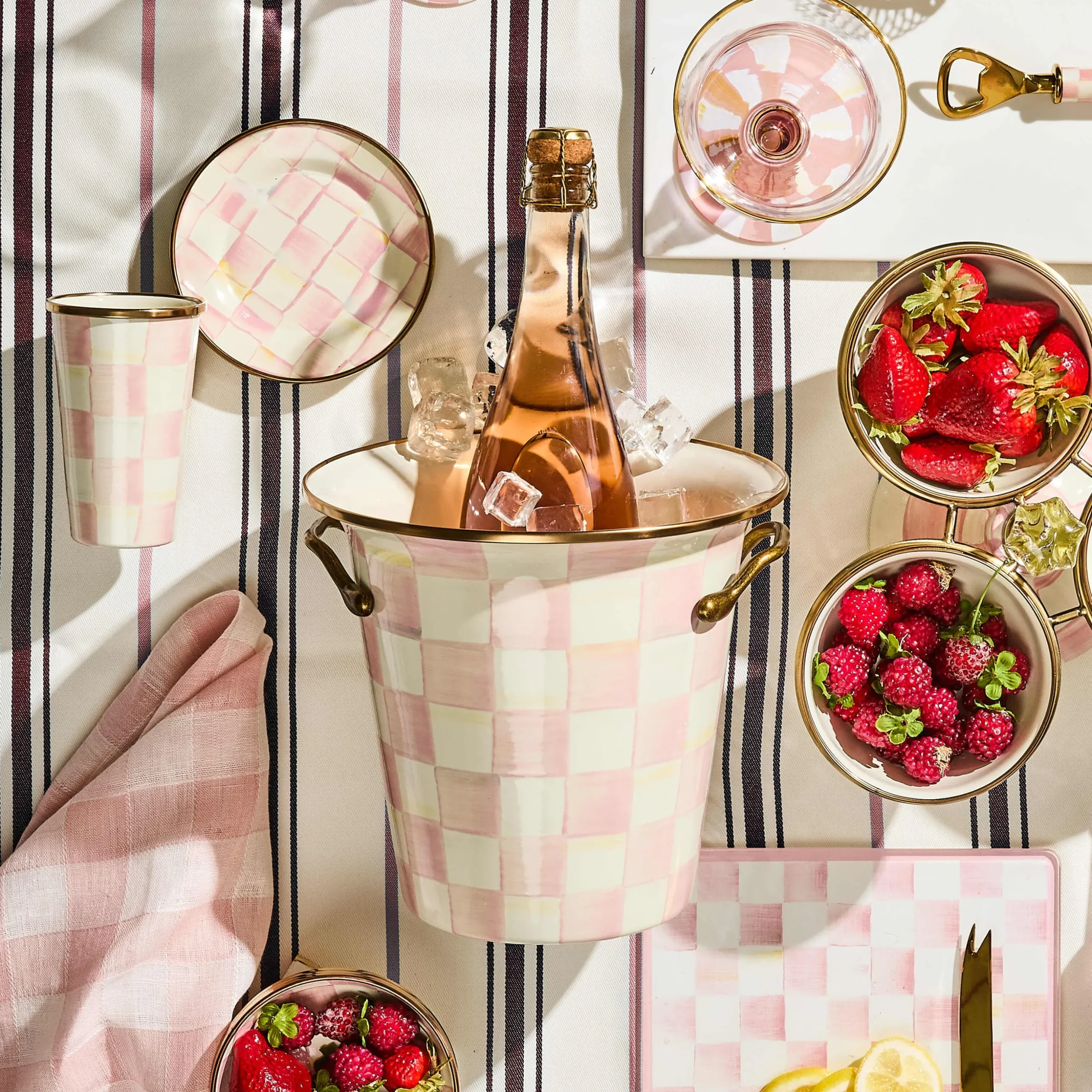 Rosy Check Wine Cooler
