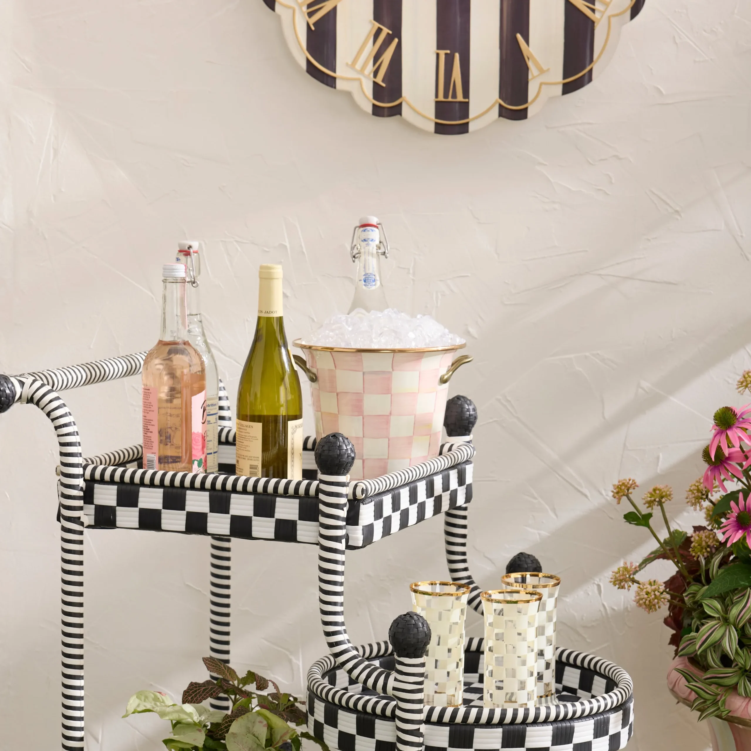 Rosy Check Wine Cooler