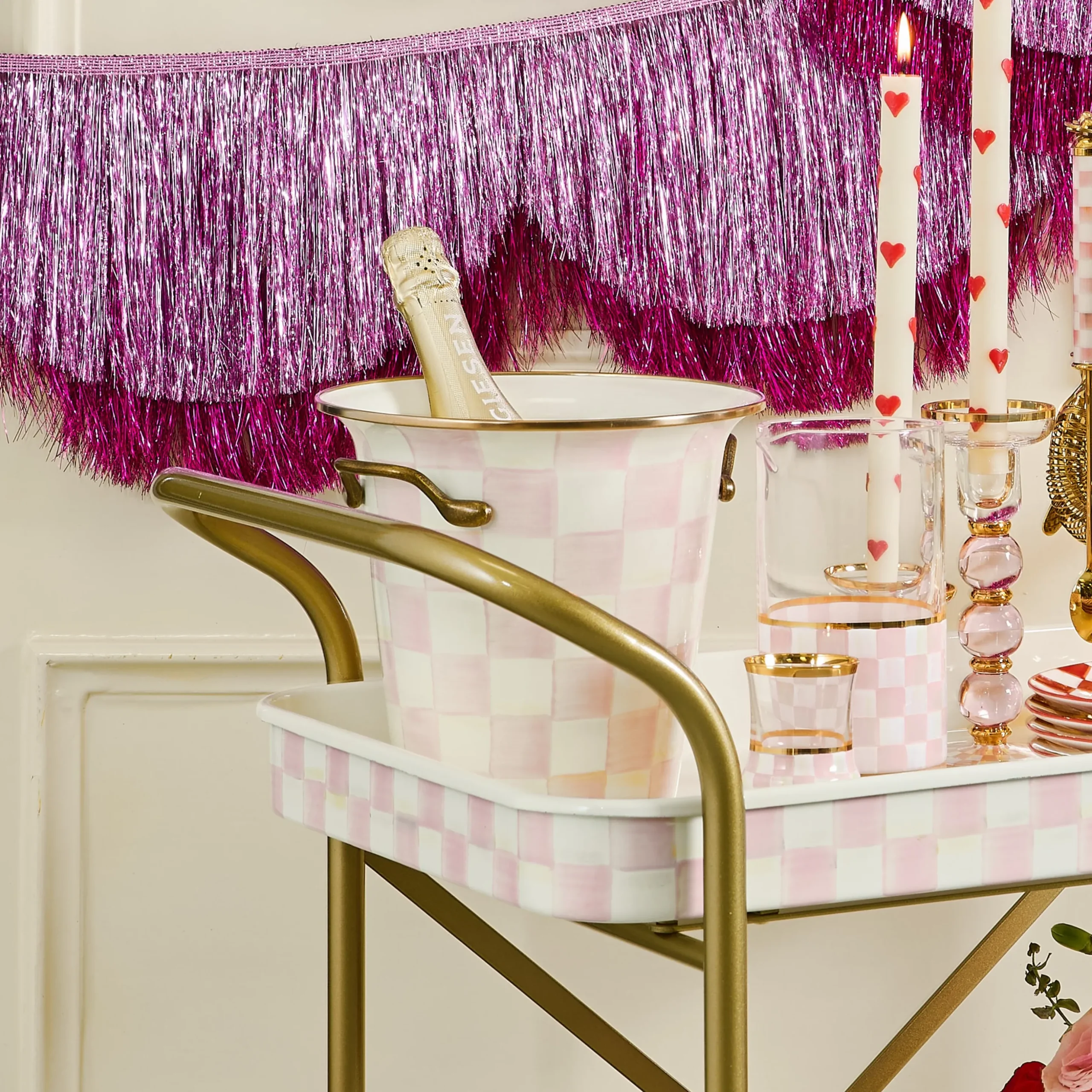 Rosy Check Wine Cooler