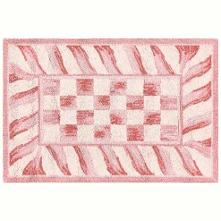 Rosy Check 2' x 3' Rug