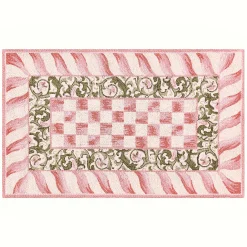 Rosy Check 3' x 5' Rug