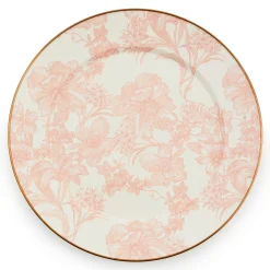 Rosy English Garden Enamel Charger/Plate