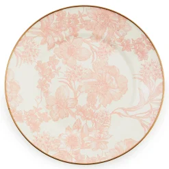 Rosy English Garden Enamel Dinner Plate