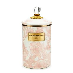 Rosy English Garden Large Canister