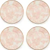 Rosy English Garden Salad Plates, Set of 4