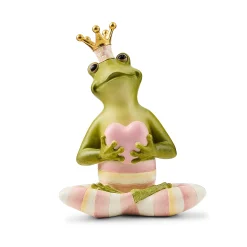 Rosy Fergal the Frog with Heart Decor