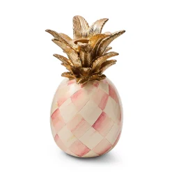 Rosy Pineapple Candle Holder