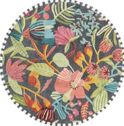 Rousseau's Forest 6' Round Rug