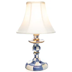 Royal Check Candlestick Lamp