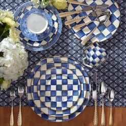 Royal Check Charger/Plate