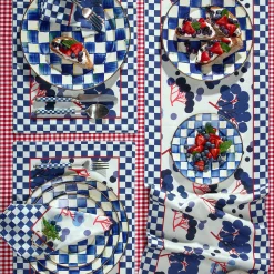 Royal Check Charger/Plate