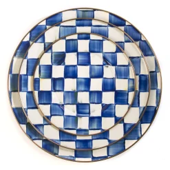 Royal Check Dinner Plate
