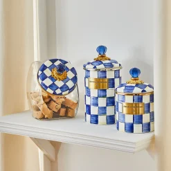 Royal Check Large Canister
