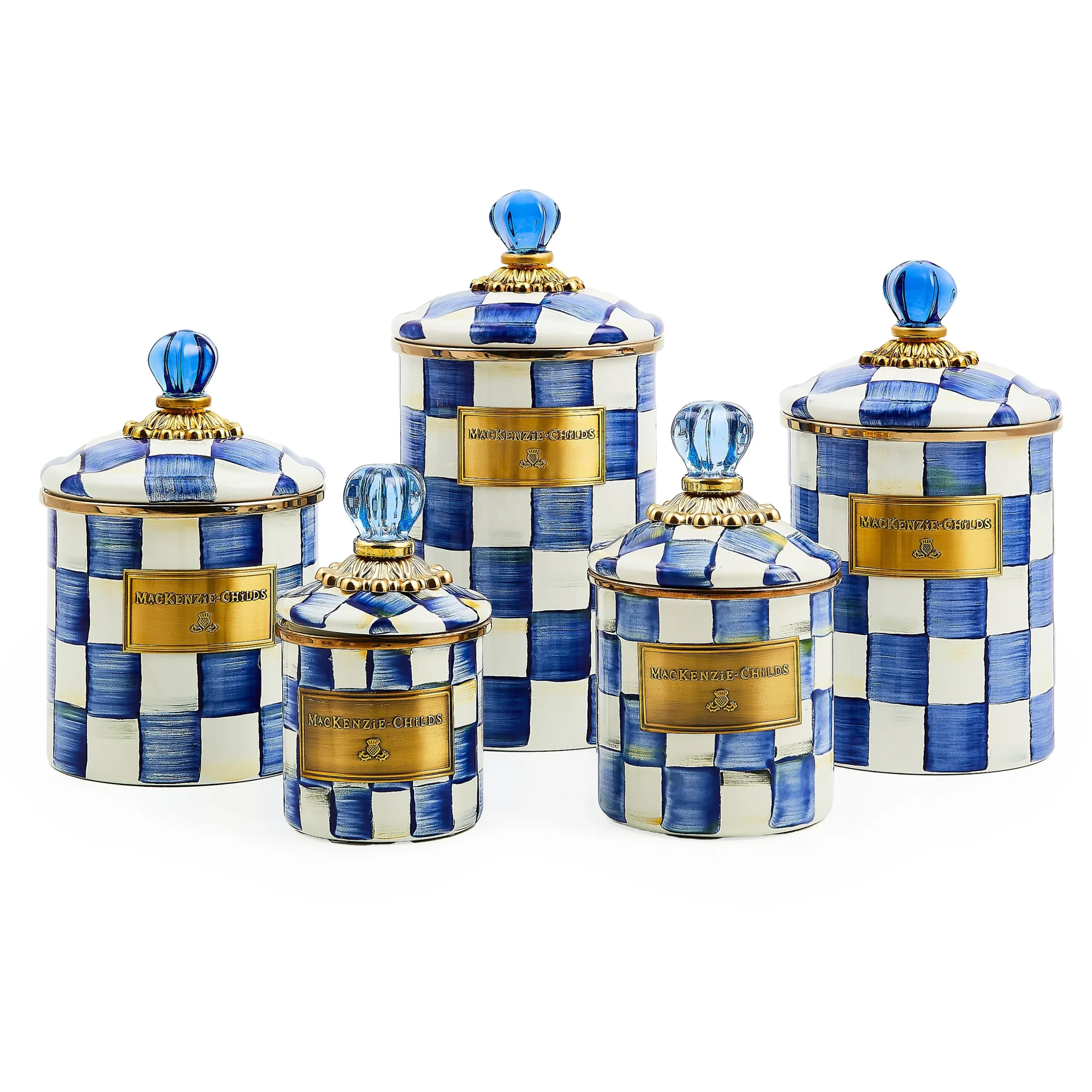 Royal Check Large Canister