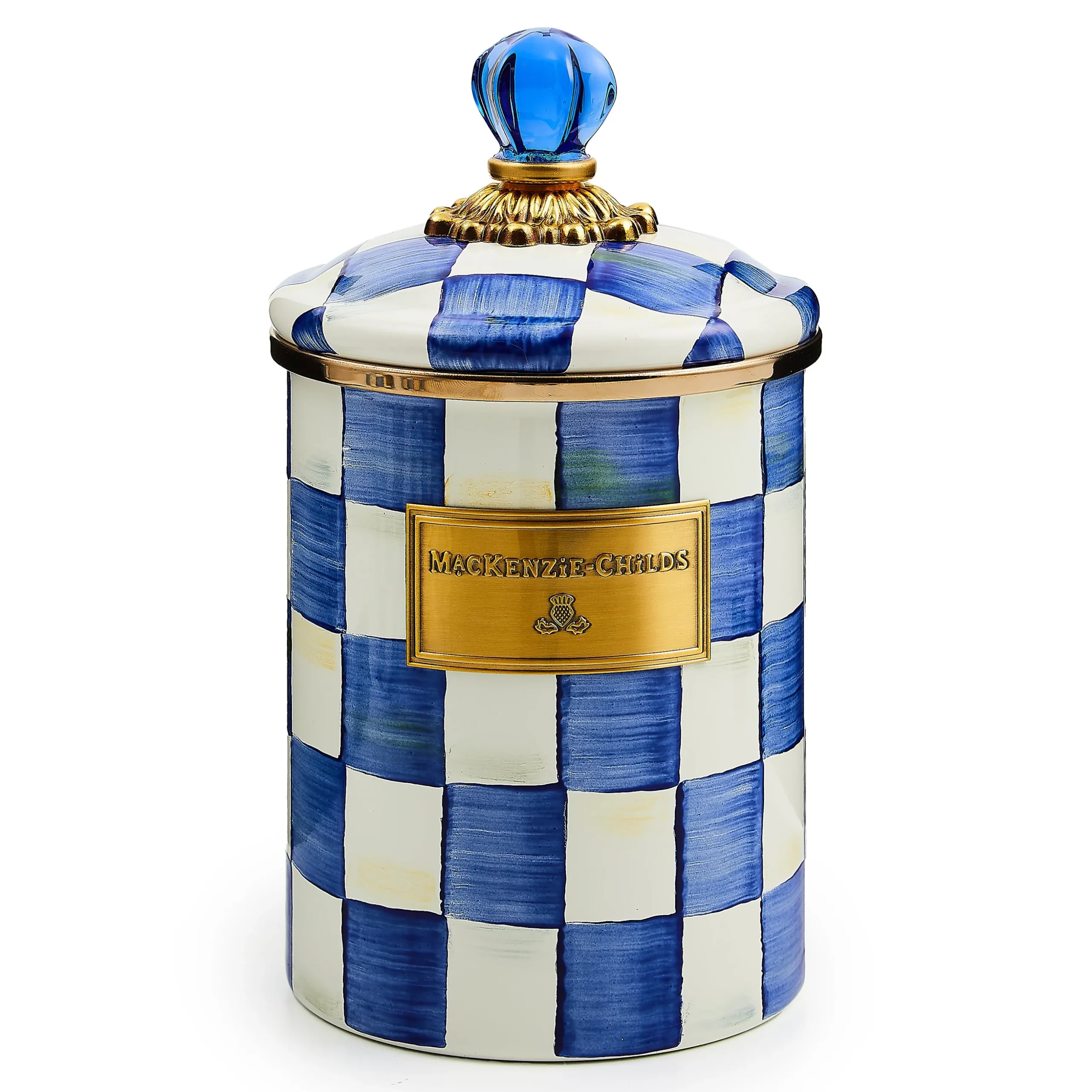 Royal Check Medium Canister