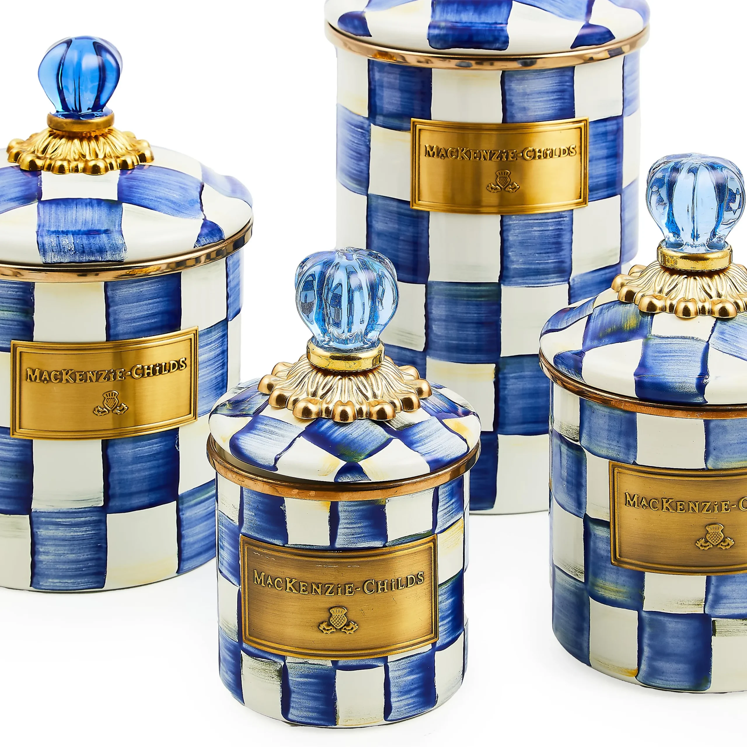 Royal Check Medium Canister