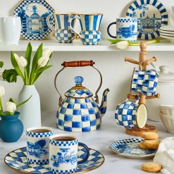 Royal Check Mug