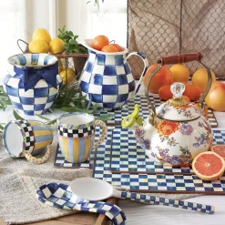 Royal Check Pitcher