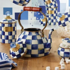Royal Check 3 Quart Tea Kettle