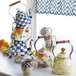 Royal Check 3 Quart Tea Kettle