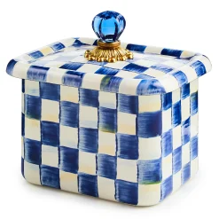 Royal Check Recipe Box