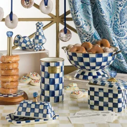 Royal Check Recipe Box