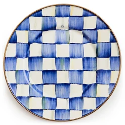 Royal Check Salad/Dessert Plate