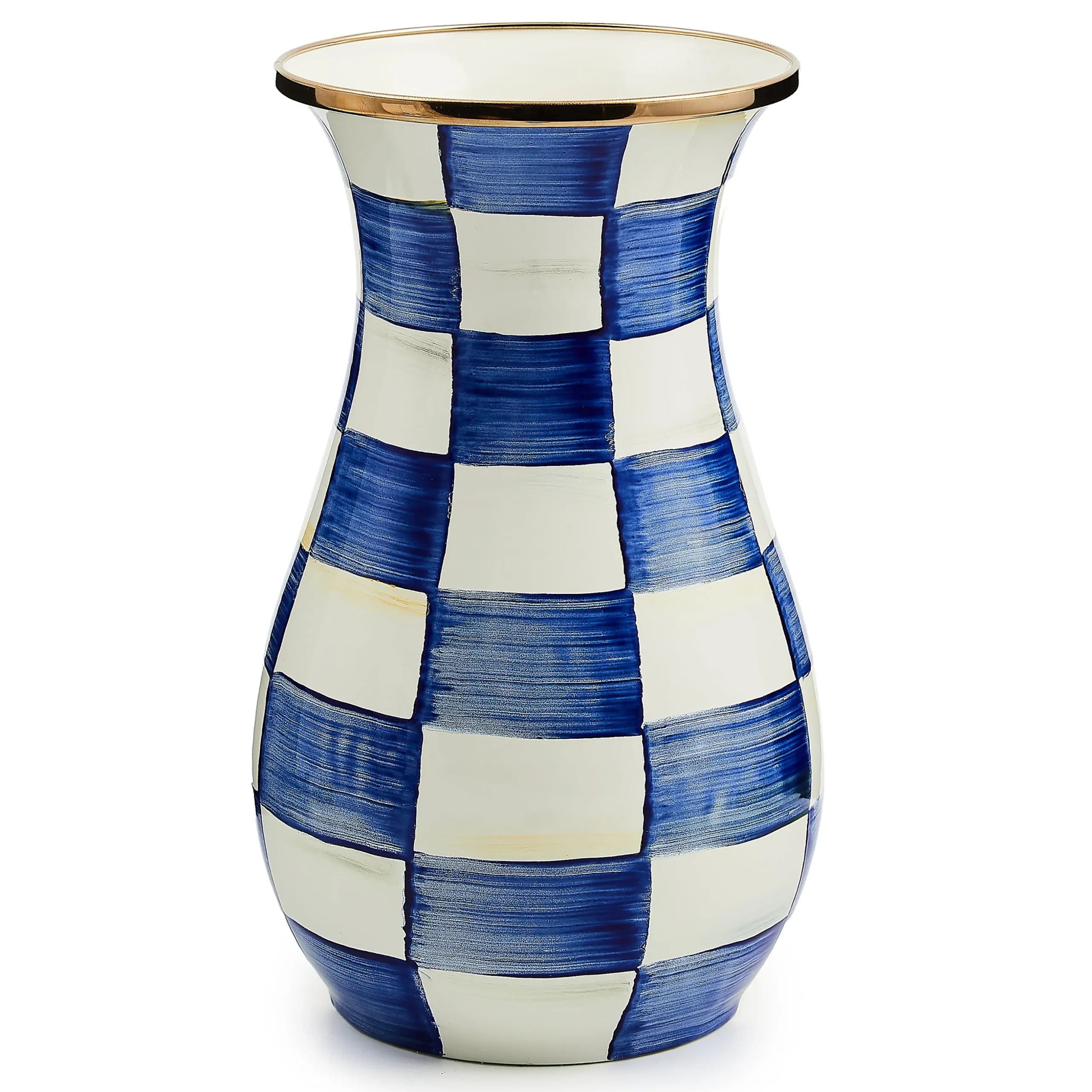 Royal Check Tall Vase