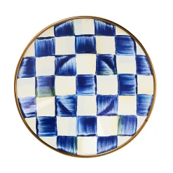 Royal Check Tea Glass Saucer