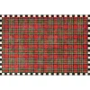 Royal Stewart Tartan Red 5' x 7'6" Washable Rug